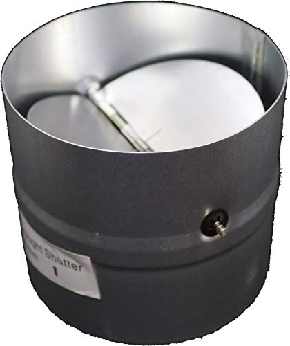 Draft Blocker - Backdraft Damper Duct - Draft Stopper - Backflow Preventer - Inline Fan Vent - Vent Deflector (4'' Inch) Draft Blocker - Backdraft Damper Duct - Draft Stopper - Backflow Preventer - Inline Fan Vent - Vent Deflector (4'' Inch)