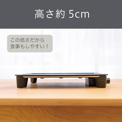 コイズミ(Koizumi) ホットプレート スマートクックプレート KHP-0901/K の商品画像 3