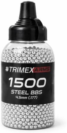 Direct 1500 4.5 mm .177 Caliber Air Gun Steel BB Ammo Hunt BBS