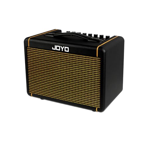 JOYO Amplificador de Guitarra de 20 Watts para Guitarra Acústica con Bluetooth Integrado y Batería,...