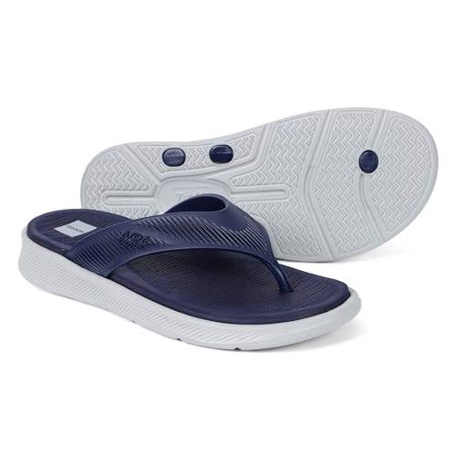 Image of OZZOH Flip-Flops For Men | Durable | Comfortable | Outdoor | Adventure | EVA Sole | PVC Strap | Long lasting | Men Slippers For Daily Use