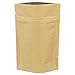 CleverDelights Kraft Stand Up Pouches - 2oz - 100 Pack - 4