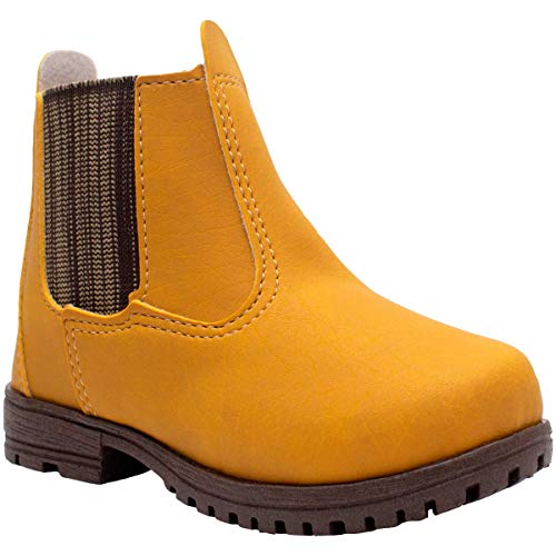 Bota Botina Jequinha Infantil 47 (20, Mostarda)