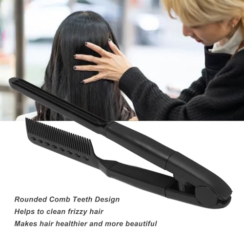 Peine alisador en forma de V para cabello miniatura 2