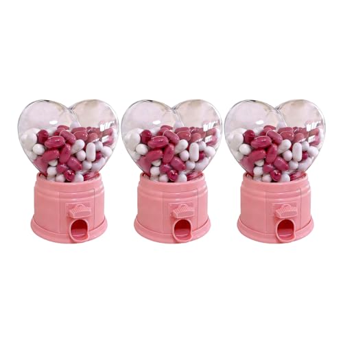 TAZIZI Distributeur de bonbons en forme de cœur, distributeur de bonbons pour la Saint-Valentin, cadeau d'anniversaire, échange de friandises en classe, cadeaux de fête