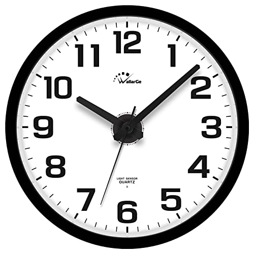 Wallarge Night Light Wall Clock For Bedroom thumb #1