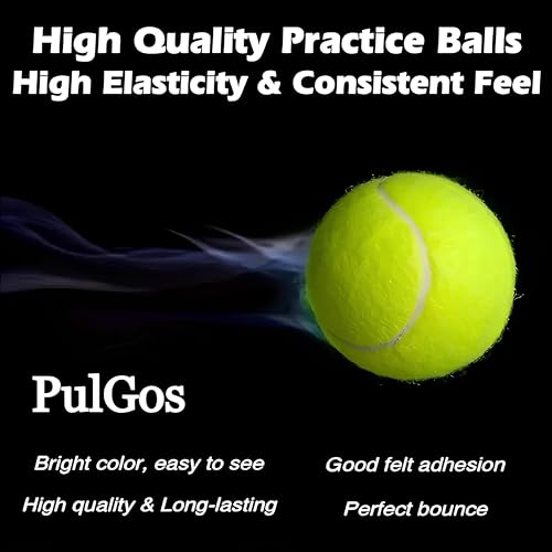 Image of PulGos Cricket Ball for Street Match & Soft Tennis - Lightweight Durable Ball for Tournament, Gully Cricket, Tennis Cricket Practice & Street Play