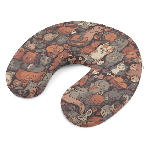 Almohada espuma viscoelástica tamaño mediano cervical miniatura 6