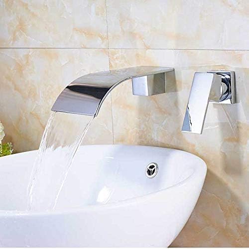 Robinet de salle de bain cascade mural pour vos matins zen