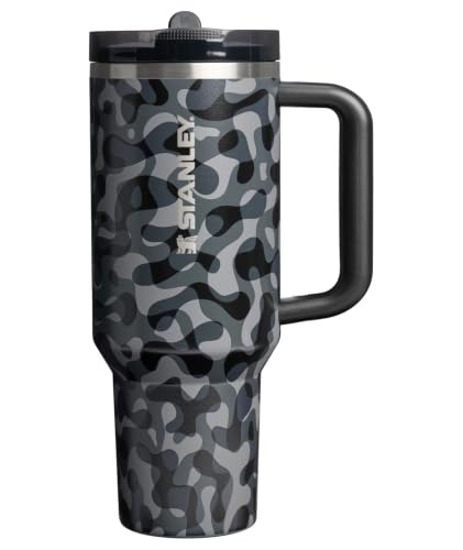 Image of STANLEY Quencher ProTour Flipstraw Tumbler, 40 oz, Black Interfusion