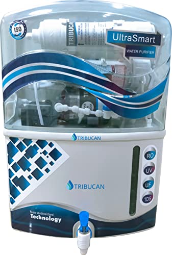Copper + Alkaline RO Water Purifier with UV+ TDS Control Technology Premium Filter for Home Kitchen (Made in India) 12 Liter