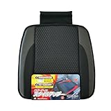 ボンフォーム(BONFORM) シートクッション ベーシックスタイル ヒップ型 スカート付 45x45cm ブラック 5748-43BK