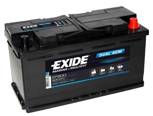 Batería 12V 95Ah Dual AGM EP800 para evitar fallos de arranque 4
