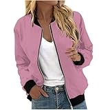 Tissu : Ce blouson aviateur pour femme est confectionné dans un tissu synthétique qui protège efficacement des brises fraîches d'automne. Ce matériau léger offre un confort et une durabilité exceptionnels.