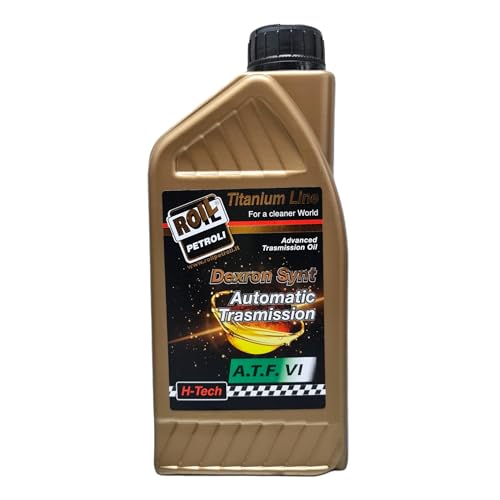 1 Litro di Roil ATF 6 DEXRON SINT - Fluido 100% Sintetico - Specificamente formulato per Cambi ROBOTIZZATI Fino A 6/7 RAPPORTI