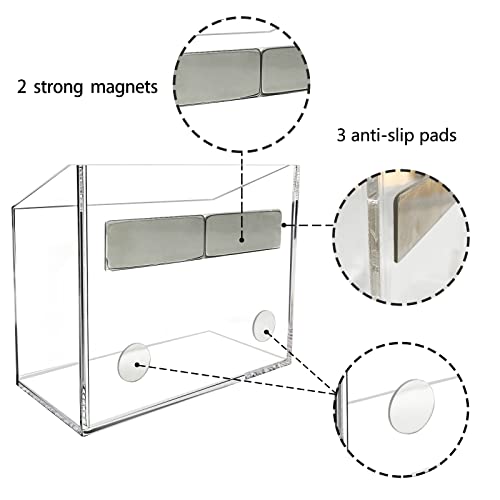 Glass Whiteboard Holder, Dry Erase