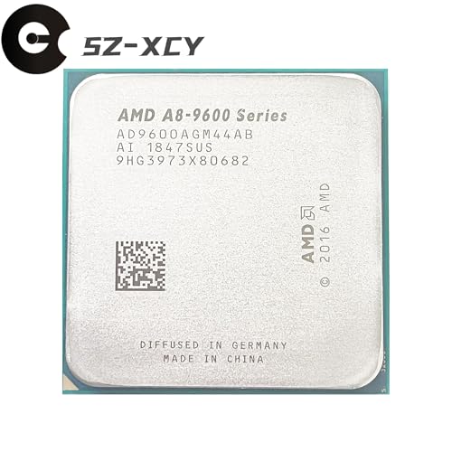 Processeur CPU quadricœur A8-9600 Socket AM4 3.1 GHz 65W pour PC de bureau