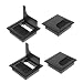 Housoutil 8pcs Desk Table Wire Hole Cover Cable Grommet Cable Organizer Storage Office Protector