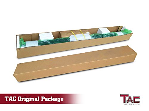 Tac Side Steps Fit 2009-2018 Ram 1500 Quad Cab | 2019-2023 Ram 1500 Classic Quad Cab Pickup Truck 3" Stainless Steel Side Bars Nerf Bars Step Rails Running Boards Off Road Accessories 2Pcs #TOP6