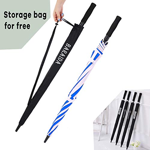 Image of Golf Umbrella Large 62 /68 /72 Inch, Extra Large Oversize Double Canopy Vented Windproof Waterproof Umbrella, Automatic Open Golf Umbrella for Men and Women and Family