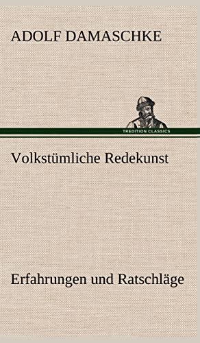 Volkstumliche Redekunst (German Edition)