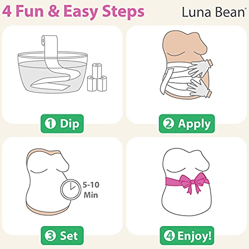 Craft Wrap Plaster Cloth & Plaster Gauze For Hobby Crafts, Belly Cast, Mask Making, Scenery Art - Each Roll Of Plaster Bandages Measures 4 Inch X 5 Yards (Single Roll) #TOP5