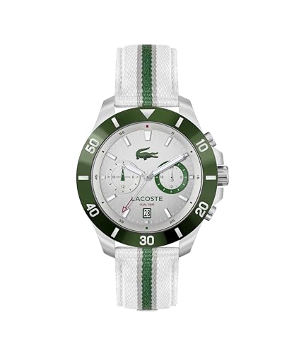 Lacoste Reloj Analógico para Hombres de Cuarzo con Correa en Nail...
