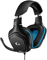 Logitech G432 DTS:X 7.1 Surround Sound Wired PC Gaming Headset (Leatherette)