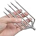 Fishing Harpoon, 7 Prong Tine Stainless Steel Fishing Spear Gig Gaff Fork Hook with 8mm Screw for Frog