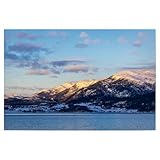artboxONE Poster 60x40 cm Natur Berge im Winter nahe 