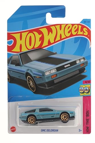 Hot Wheels DMC Delorean, HW The '80s 8/10 miniatura 1