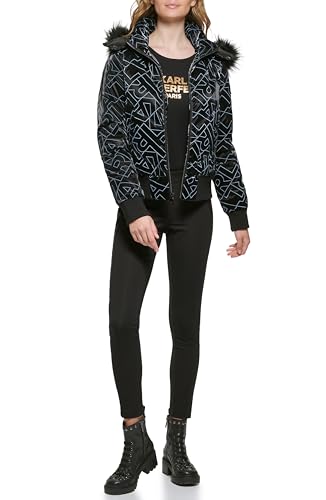 KARL LAGERFELD Paris Women's Short Puffer