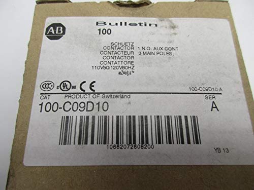 Allen Bradley 100-C09D10 SER. A 110/120V NSMP