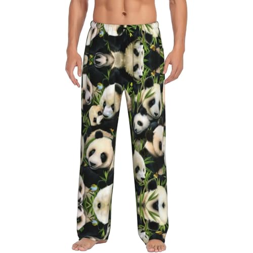 Pantalon de pyjama panda pour homme grand EdWal idéal pour vos soirées de détente