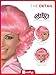 Smiffys-42127 Licenciado oficialmente Peluca de Frenchy de Grease, Corta y rizada, color...