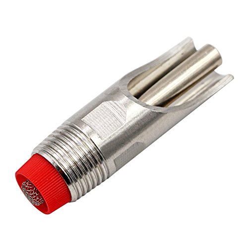 M.z.a Stainless Steel Pig Nipple Waterer 5 Pieces, 1/2 Inch Thread Automatic Water Drinker With Filtering Screen For Piglet #TOP5