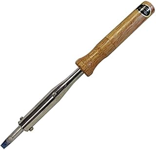 Leponitt 100 Watt Heavy Duty Soldering Iron, 1000 Degree, 5/16" Chisel Tip, Wood Handle, Stained Glass Supplies and More