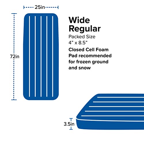 Image of Big Agnes Divide - Lightweight, Compact, Air Chamber Sleeping Pad, Wide Regular, Warm Olive