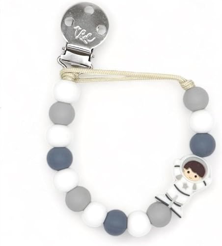 T&C Muncher Pacifier Clip - Characters/SPACE MAN