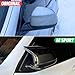 Qlhshop M Style Replacement Side Mirror Cover Cap for 2013-2018 BMW X5 F15 X3 F25(LCL) X4 F26 M40i X6 F16 Exterior Accessories Tuning Parts, Glossy Black - 1 Pair (Left-Right)