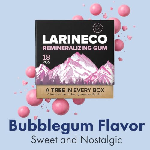 Larine co Remineralizing Gum, Sugar Free Hydroxyapatite and Xylitol Gum - image 6
