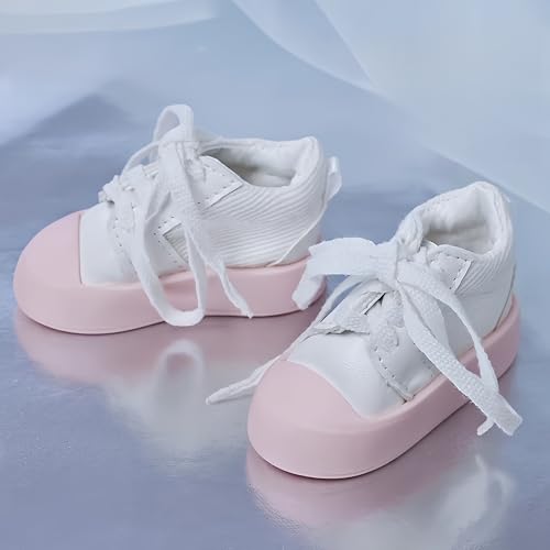 Chaussures pour poupée BJD 1/4 AMITD bleues et blanches - 3