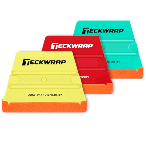 Image of TECKWRAP Felt Squeegee for Vinyl Wrap -Trapezoid Shape (Soft /Medium /Hard)