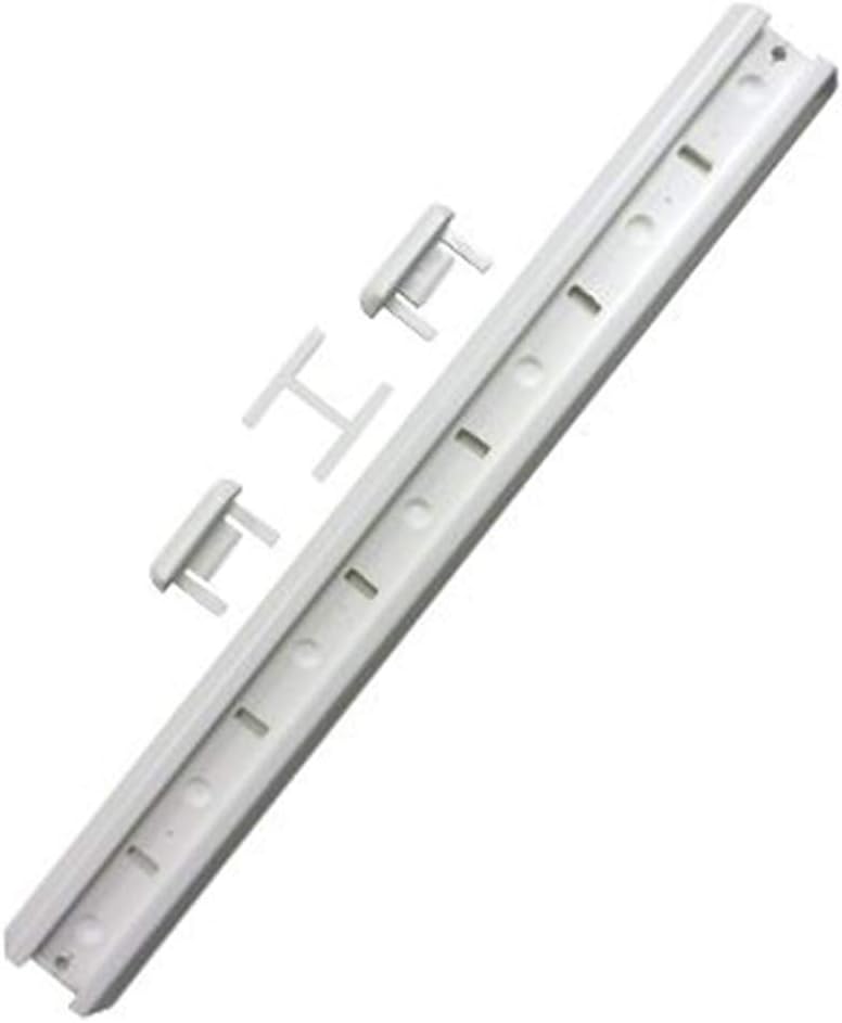 JCS 20inch Roll Control System PVC Rail w/End Caps