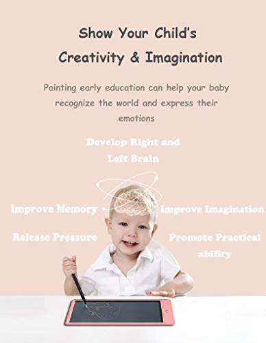 image for Pilipada LCD Writing Tablet Colorful Drawing Tablet, 10 Inches Light D