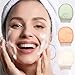 Silk Exfoliating Gloves Face Body Wash Towel Soft Skin Scrub Bath Beauty Tool(White)