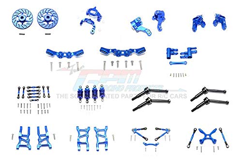 Pack alu bleu Traxxas 4-Tec 3.0 pour la préparation de voiture de piste 1/10 RC