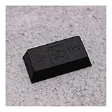 Operación Estilo: Mecánica Teclado Aleación de Aluminio R4 Retroceso Nombres de Teclas for interruptores Gamer Teclado mecánico (Color : Black)