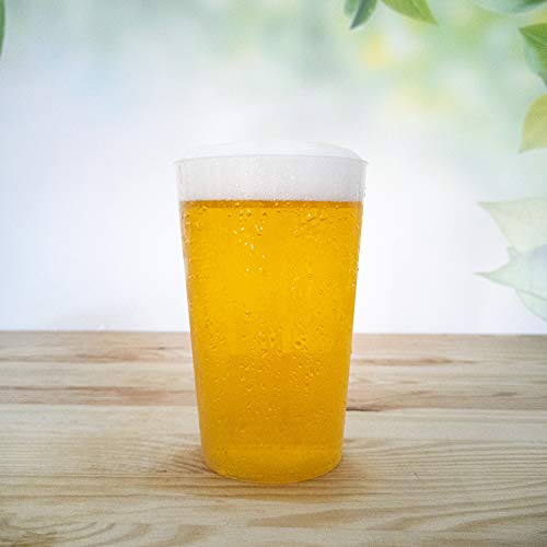 30x Trinkbecher 500ml transparent bruchsicher Mehrweg Becher aus PP Made In Germany silverkitchen Cover