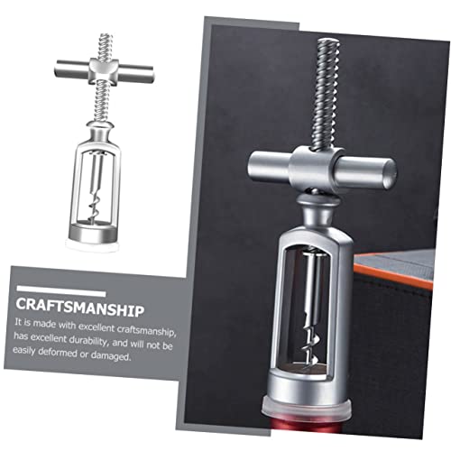 Alipis 3Pcs Wine Opener Beer Bottle Opener Wedding Set Screw Remover Antique Bottle Corkscrew Multitools Wine Opener Corkscrew Wine Bottle Lid Remover Multi-Functional Wine Openers Silver #TOP3